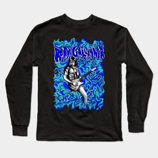 Rory Gallagher blue Long Sleeve T-Shirt